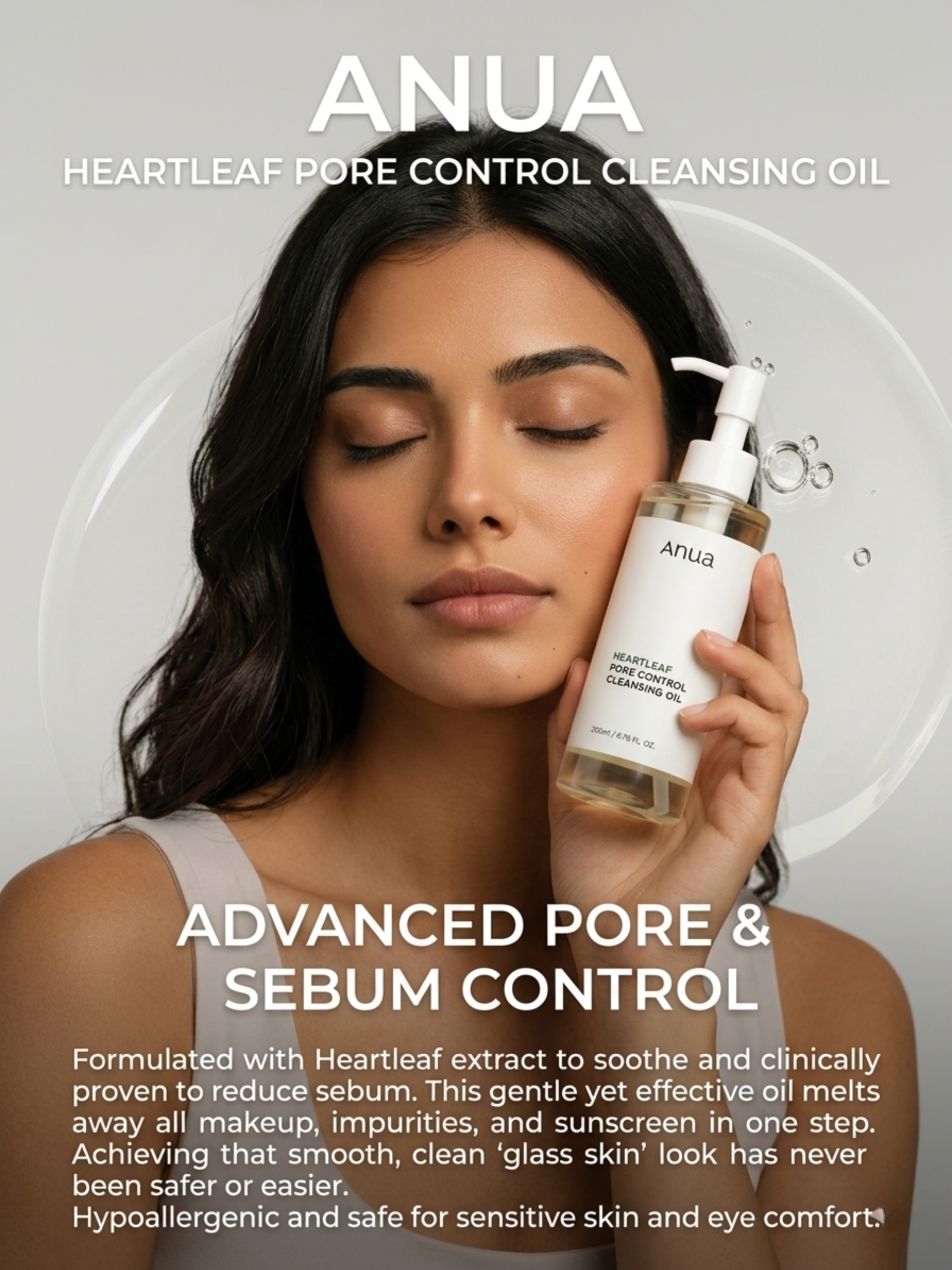 Anua Heartleaf Pore Control Cleansing Oil