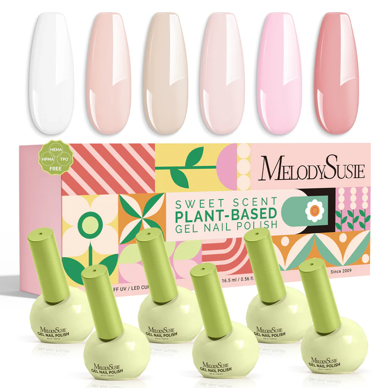 Sweet Scent Plant-Based HEMA-Free Gel Polish Set