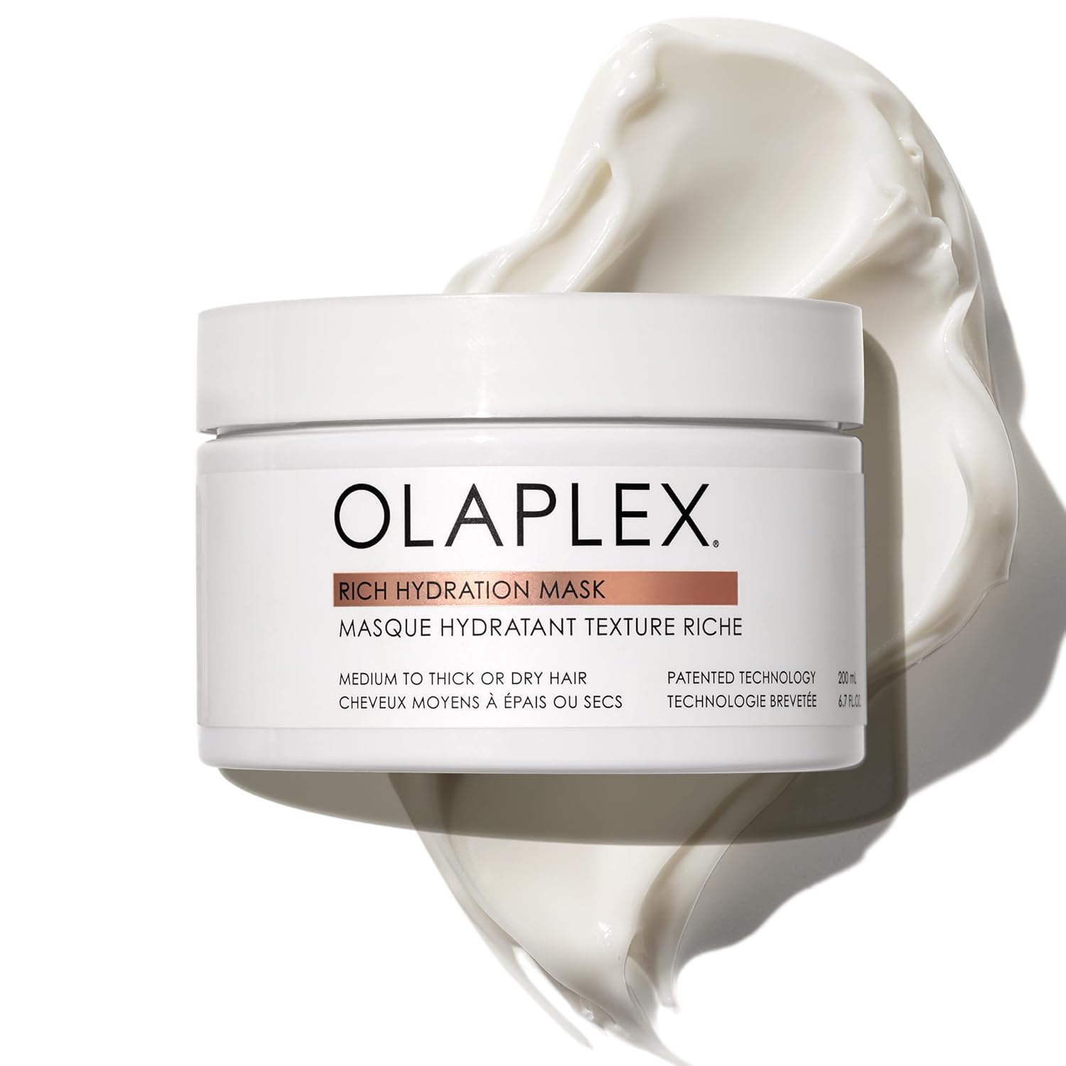 Olaplex No. 8 Bond Intense Moisture Mask open jar