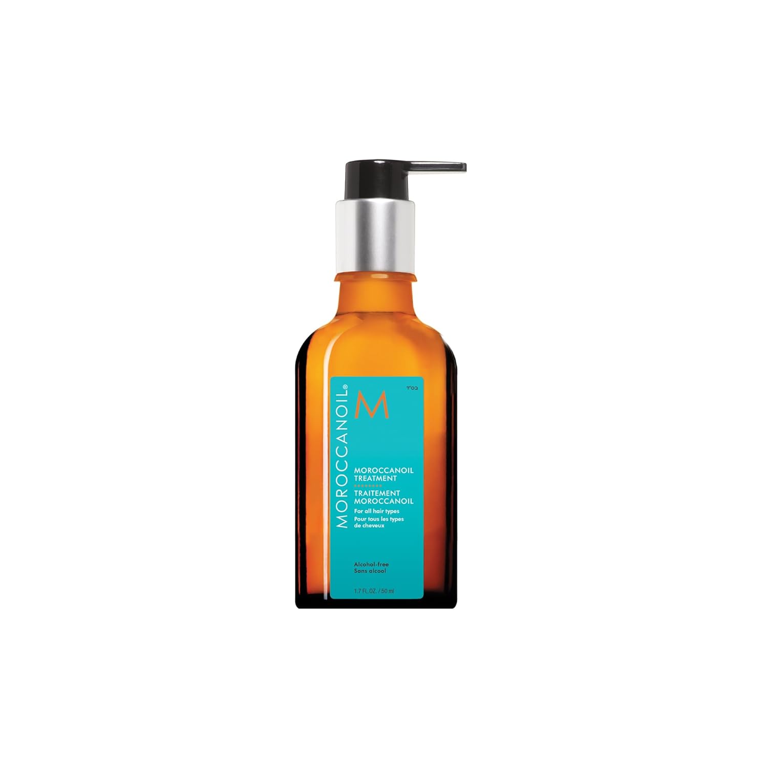 Moroccanoil Treatment bottle and dropper application