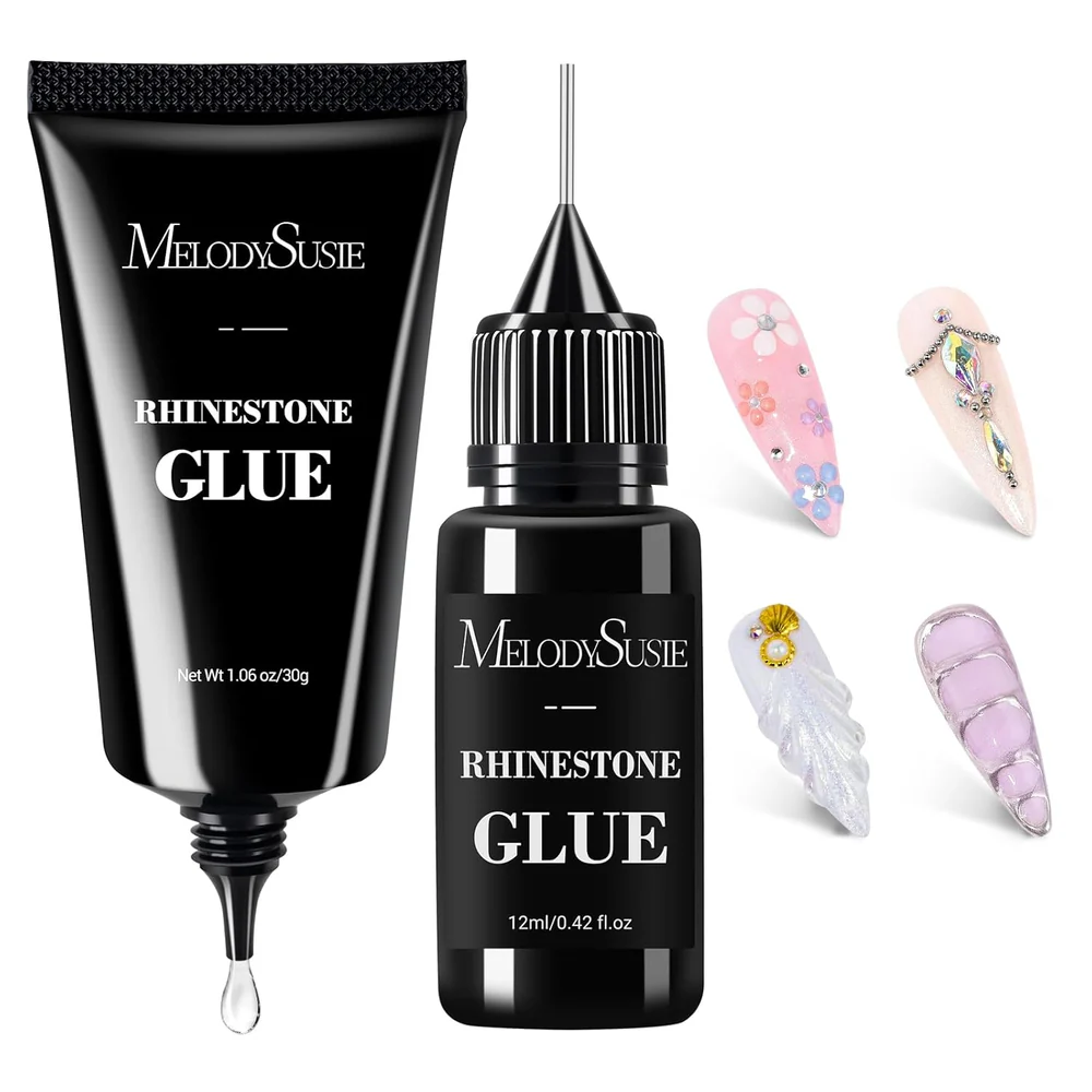 Nail Rhinestone Glue 2pcs