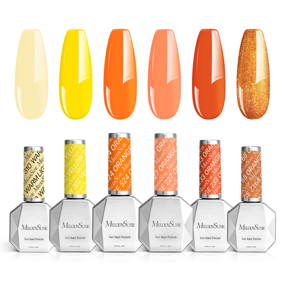 6-Color Thick Gel Polish Set