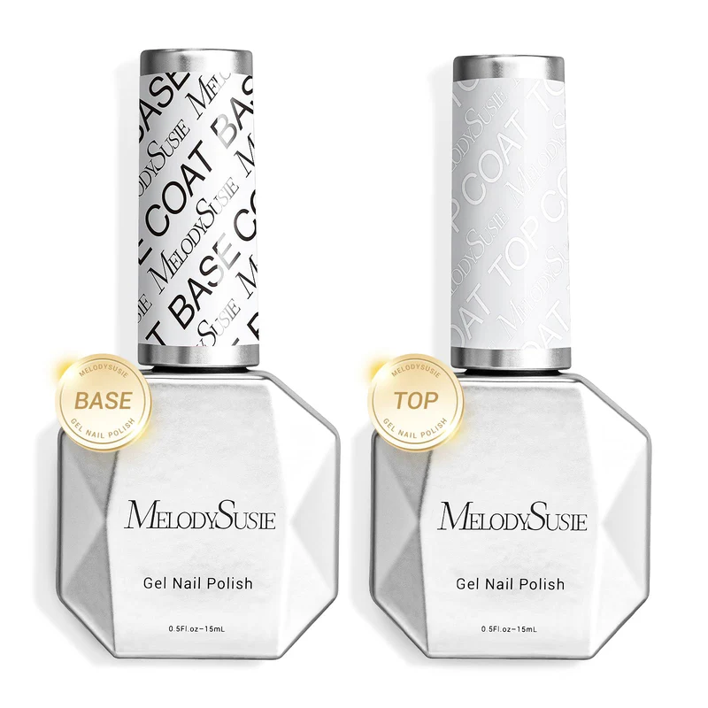 Glossy Top/Base Coat 2Pcs