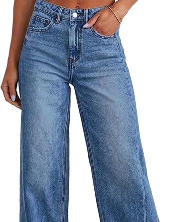 Blue Wide leg jeans 
