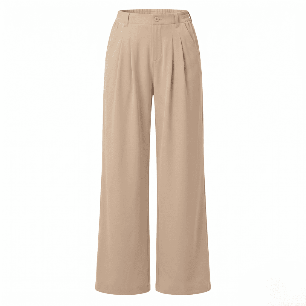 Wide-leg trousers